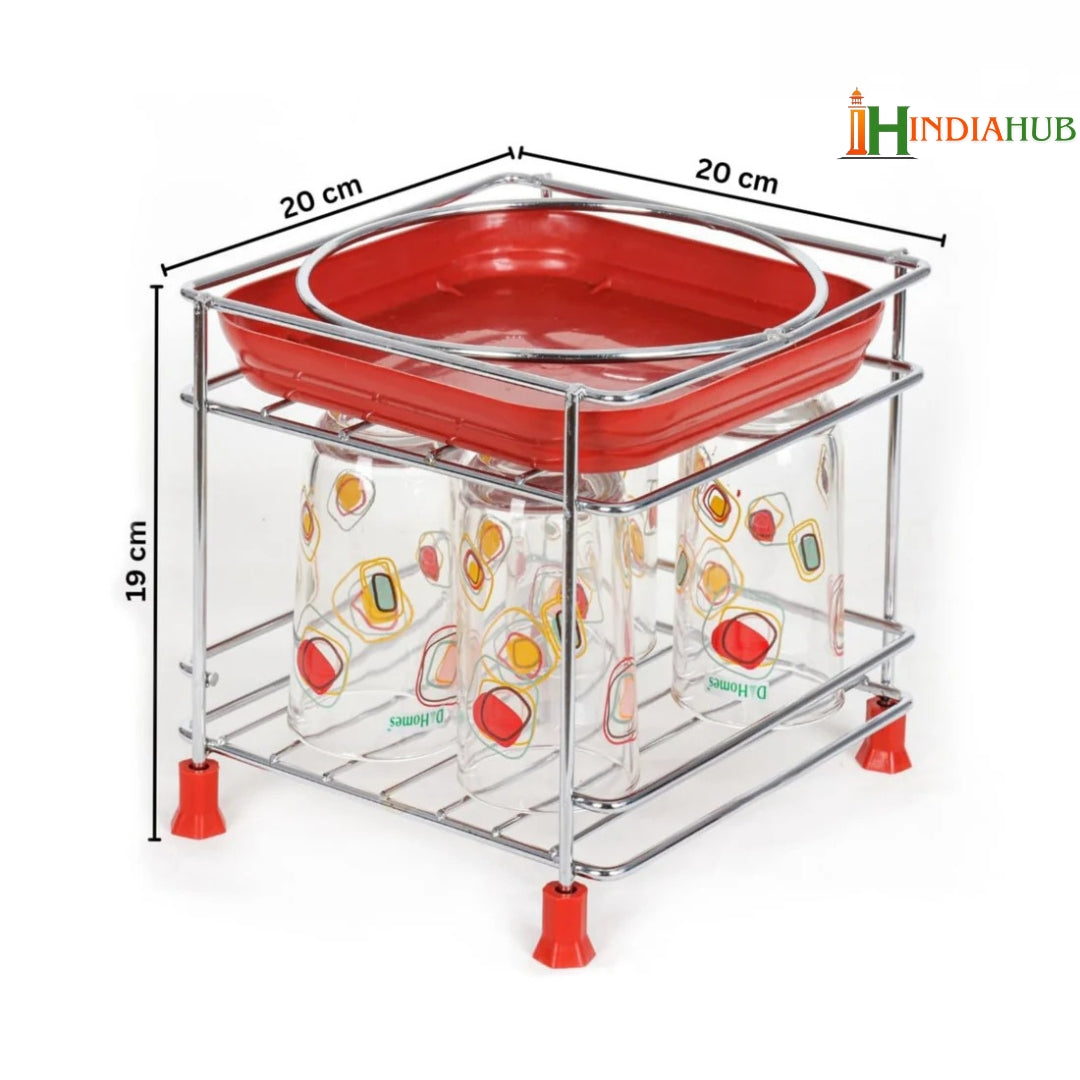 India Best Heavy Steel Matka Stand with Free Tray