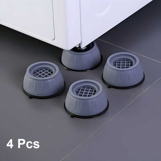 IndiaAnti-vibration Pads For Washing Machine - 4 Pcs Dryer, Great For Home, Laundry Room, Kitchen, Washer, Dryer, Table, Chair, Sofa, Bed (4 Units)