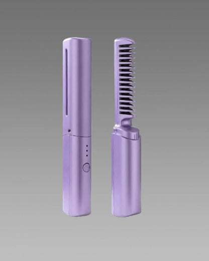 INDIAHUB Best Meneflix Cordless Portable Mini Hair Straightener & Hot Comb